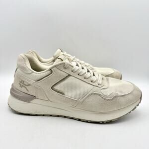 Kuru Apogee Casual Sneakers Womens 12.5 Mens 11 Sand Cream Suede EUC